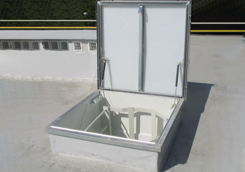 daylight and sun protection - roof acces 1