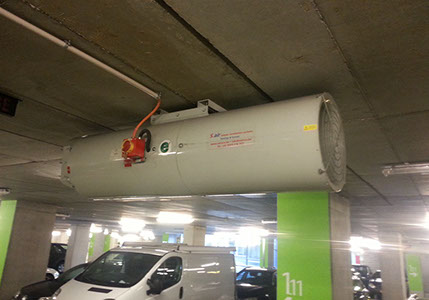 parking and tunnels jet fan system 4