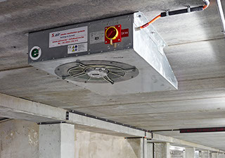 parking and tunnels jet fan system 7
