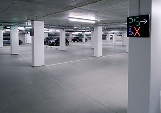 parking guidance - ultrasonic detection - counting detectors 1