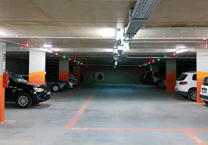 parking guidance - ultrasonic detection - counting detectors 4