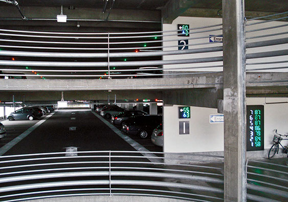 parking guidance - ultrasonic detection - counting detectors 3