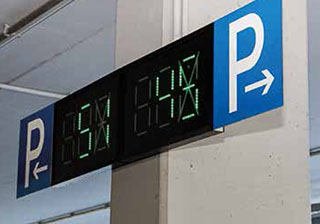 parking guidance - ultrasonic detection - displays 4