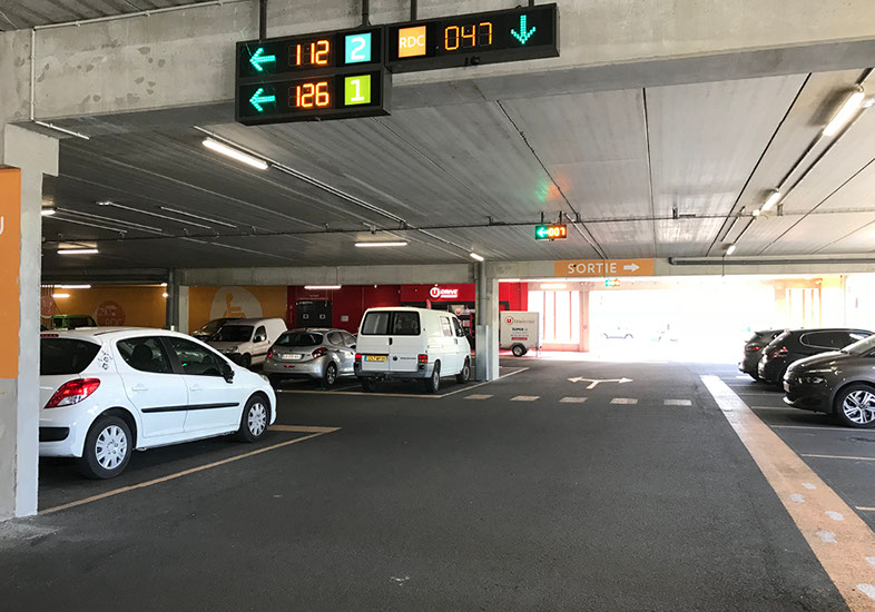 parking guidance - wireless detection - turnkey 6