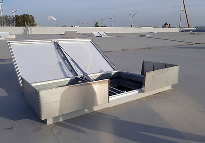 buidling natural smoke & heat exhaust 4