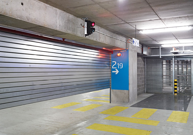 parking and tunnels smoke and fires screens 10