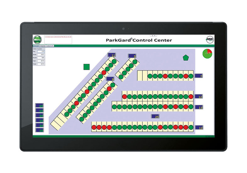parking guidance - ultrasonic detection - on or offline software 3