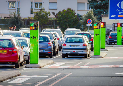 parking guidance - wireless detection - smartgrains 2