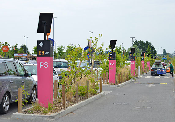 parking guidance - wireless detection - signalisatie met zonneenergie 6