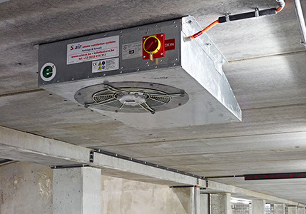 parking and tunnels jet fan system 7