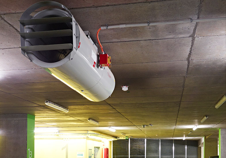 parking and tunnels jet fan system 8