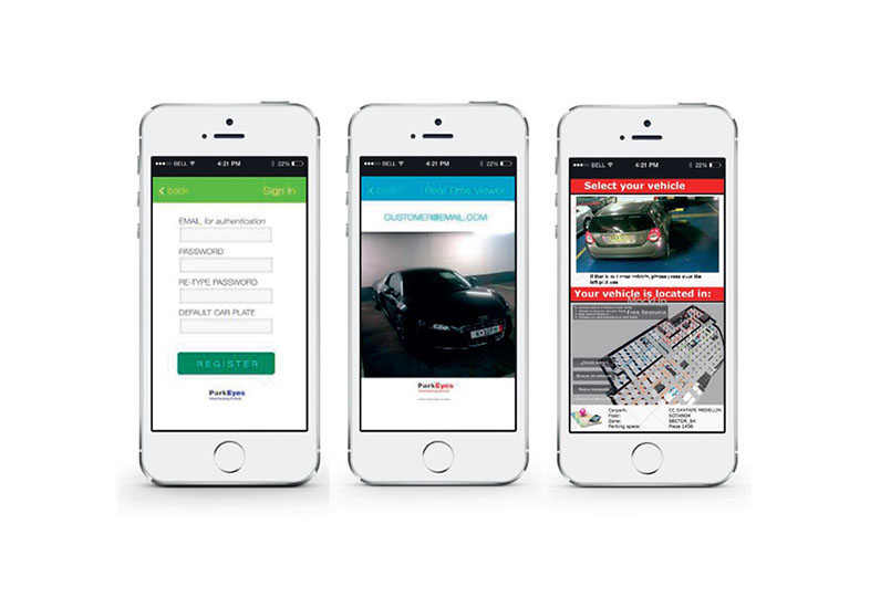 parking guidance - camera detection - camera based guidance 5