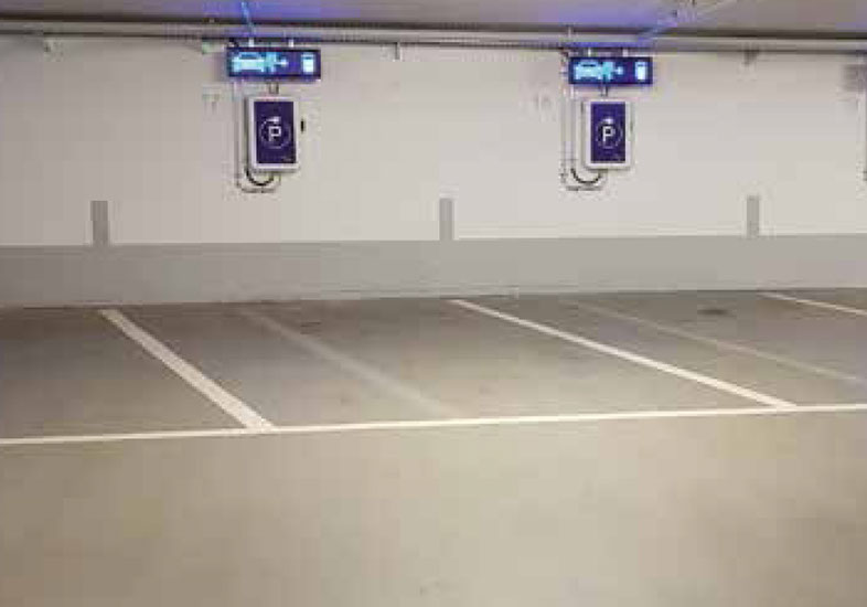 parking guidance - ultrasonic detection - displays 5