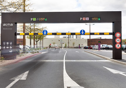 parking guidance - wireless detection - smartgrains