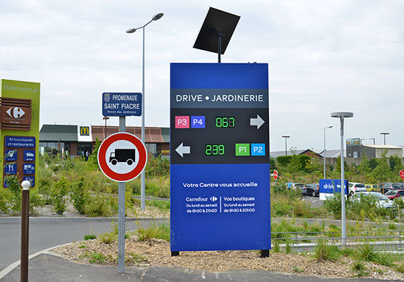 parking guidance - wireless detection - signalisatie met zonneenergie 4