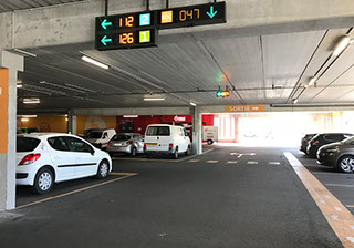 parking guidance - wireless detection - turnkey 6